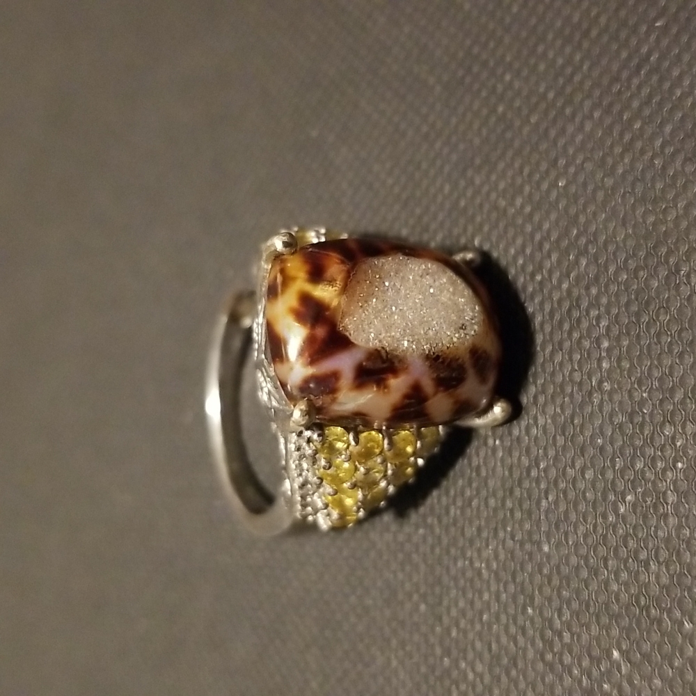 Sterling Silver Statement Ring. Very Unique! - image 1